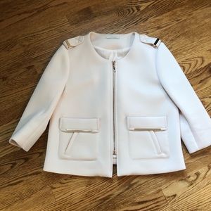 Ladie’s jacket neoprene blush color
